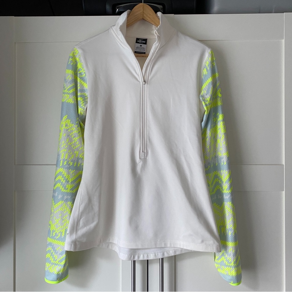 Nike Pro Hyperwarm Dri Fit Half Zip